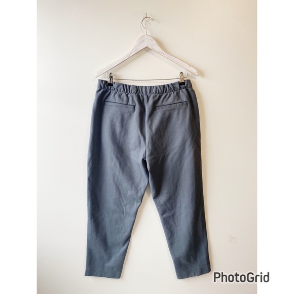 EVERLANE The Dream Pant in Slate Gray Stretch Structured XL - Picture 9 of 11